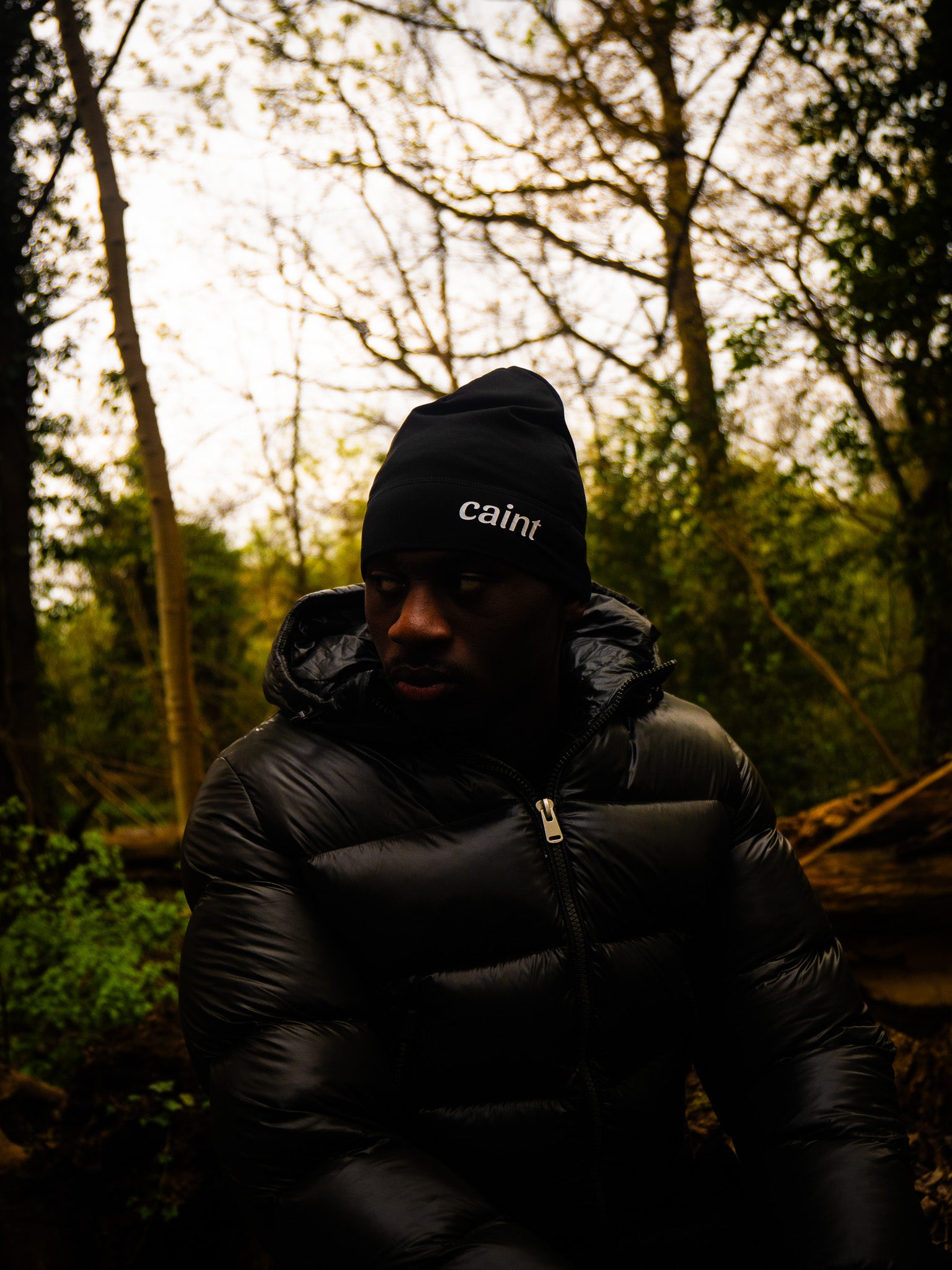 CAINT SKULL CAP - BLACK